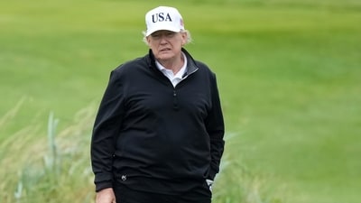 President Donald Trump claimed the two celebrities received a combined $14 million from Democrats and Al Sharpton was paid a smaller amount. (AP) President Donald Trump claimed the two celebrities received a combined $14 million from Democrats and Al Sharpton was paid a smaller amount. (AP)