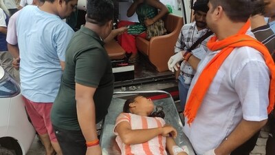 The cause of stampede is still under investigation, however according to some eyewitnesses at the Mansa Devi temple, panic broke out after someone allegedly shouted about a live electric wire (HT Photo) The cause of stampede is still under investigation, however according to some eyewitnesses at the Mansa Devi temple, panic broke out after someone allegedly shouted about a live electric wire (HT Photo)