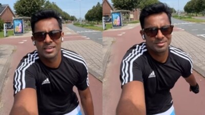 A video went viral after an Indian man admired the Dutch government’s plan to repair small road flaws. (Instagram/prabhuvisha) A video went viral after an Indian man admired the Dutch government’s plan to repair small road flaws. (Instagram/prabhuvisha)