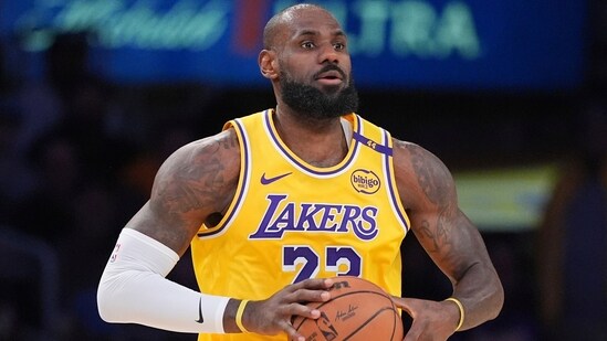 Before Luka Doncic joined the LA Lakers this year, LeBron James had a clear-cut championship-winning vision set in his mind. (AP)
