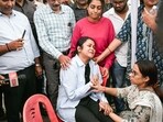 Ashanya Dwivedi, wife of Shubham Dwivedi, who was shot dead in the Pahalgam terror attack. Ashanya Dwivedi, wife of Shubham Dwivedi, who was shot dead in the Pahalgam terror attack.