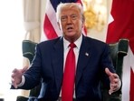 Trump said the UK and European Union would back new food centres in Gaza that would be easier to access -- "where the people can walk in, and no boundaries".