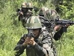 Chinar Corps of the Indian Army posted on its official X account that Operation Mahadev is underway between Indian Army personnel and “high-value foreign terrorists” in the dense Dachigam forest on the outskirts of Srinagar on Monday. (File photo) Chinar Corps of the Indian Army posted on its official X account that Operation Mahadev is underway between Indian Army personnel and “high-value foreign terrorists” in the dense Dachigam forest on the outskirts of Srinagar on Monday. (File photo)