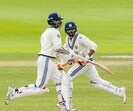 Ravindra Jadeja and Washington Sundar’s unbroken partnership of 203 was essential in the draw between India and England at Old Trafford. (PTI)