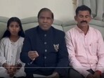 Evangelist KA Paul (centre) with Mishel and Thomas in a video appealing for mercy for Nimisha Priya.