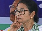 West Bengal chief minister Mamata Banerjee during the 'Bhasha Andolan' (language movement) rally, at Bolpur in Birbhum onJuly 28 (PTI)