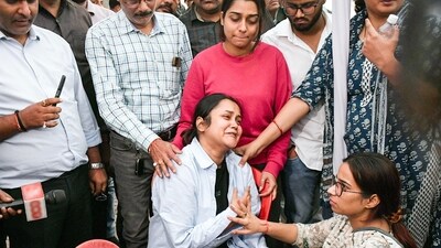 Ashanya Dwivedi, wife of Shubham Dwivedi, who was shot dead in the Pahalgam terror attack. (ANI file photo) Ashanya Dwivedi, wife of Shubham Dwivedi, who was shot dead in the Pahalgam terror attack. (ANI file photo)