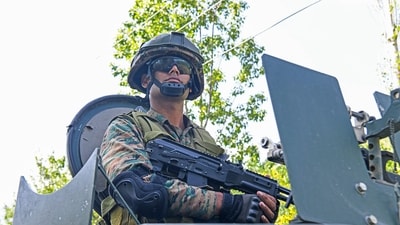 After an intense firefight between terrorists in the Harwan area, three heavily armed terrorists were killed in an encounter under Operation Mahadev. One of the terrorists killed in the encounter, Suleiman Shah, is beleived to be the Pahalgam terror attack mastermind (Basit Zargar/ANI) After an intense firefight between terrorists in the Harwan area, three heavily armed terrorists were killed in an encounter under Operation Mahadev. One of the terrorists killed in the encounter, Suleiman Shah, is beleived to be the Pahalgam terror attack mastermind (Basit Zargar/ANI)
