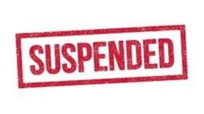 Based on the probe report, departmental disciplinary proceedings have also been initiated against the suspended official. (For Representation)