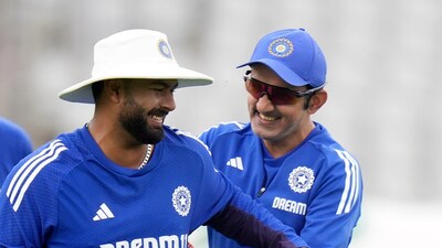 Gautam Gambhir lavished massive praise on Rishabh Pant. (AP) Gautam Gambhir lavished massive praise on Rishabh Pant. (AP)
