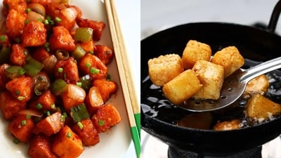 If you love street style Chinese, you gotta try this lip-smacking chilli idli recipe! (Photos: Sharmi's Passion) If you love street style Chinese, you gotta try this lip-smacking chilli idli recipe! (Photos: Sharmi's Passion)