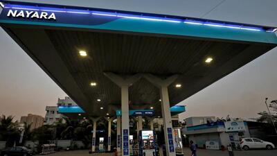 FILE PHOTO: A worker stands at a fuel station of Nayara Energy on the outskirts of Ahmedabad. (REUTERS) FILE PHOTO: A worker stands at a fuel station of Nayara Energy on the outskirts of Ahmedabad. (REUTERS)
