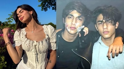 Khushi Kapoor, Ahaan Panday and Aryan Khan Khushi Kapoor, Ahaan Panday and Aryan Khan