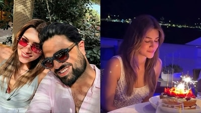 Kriti Sanon shared pictures and videos on her birthday. Kriti Sanon shared pictures and videos on her birthday.