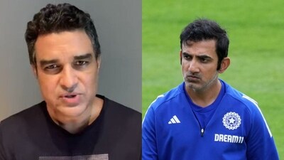 Sanjay Manjrekar told Gautam Gambhir to take a 'chill pill'. (X and PTI Images) Sanjay Manjrekar told Gautam Gambhir to take a 'chill pill'. (X and PTI Images)