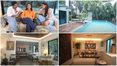 Huma Qureshi and Saqib Saleem gave a house tour on Farah Khan's YouTube channel. (YouTube/ Farah Khan) Huma Qureshi and Saqib Saleem gave a house tour on Farah Khan's YouTube channel. (YouTube/ Farah Khan)