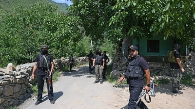 One of the terrorists killed in operation, has been identified as Jibran, a Lashkar-e-Taiba (LeT) operative believed to have played a key role in the October 2023 Sonamarg Tunnel attack. (Waseem Andrabi /Hindustan Times) One of the terrorists killed in operation, has been identified as Jibran, a Lashkar-e-Taiba (LeT) operative believed to have played a key role in the October 2023 Sonamarg Tunnel attack. (Waseem Andrabi /Hindustan Times)