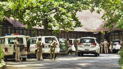 The team, accompanied by land records officials, local police, and district authorities, visited several locations. (PTI FILE) The team, accompanied by land records officials, local police, and district authorities, visited several locations. (PTI FILE)