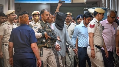 Tahawwur Rana, through his legal aid counsel, Piyush Sachdeva, made an application seeking a regular phone call facility from jail. (HT Photo) Tahawwur Rana, through his legal aid counsel, Piyush Sachdeva, made an application seeking a regular phone call facility from jail. (HT Photo)