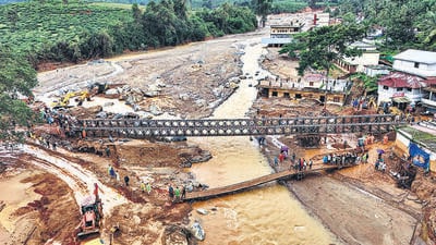 The inclement weather, the time of the accident and the collapse of a key bridge over the swollen Punnapuzha river contributed to high fatalities. (PTI)