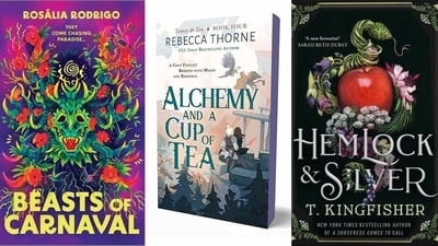 From Beasts of Carnaval and Alchemy and a Cup of Tea to Hemlock & Silver, these books are on top of out 2025 TBR list From Beasts of Carnaval and Alchemy and a Cup of Tea to Hemlock & Silver, these books are on top of out 2025 TBR list