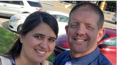 Clinton and Cristen Brink got married in September 2014. (X@NotTheirScript) Clinton and Cristen Brink got married in September 2014. (X@NotTheirScript)