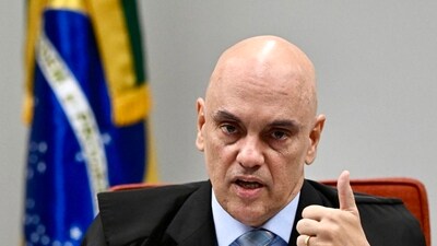 Brazilian Supreme Court Judge Alexandre de Moraes in Brasilia, Brazil, June 9. Brazilian Supreme Court Judge Alexandre de Moraes in Brasilia, Brazil, June 9.