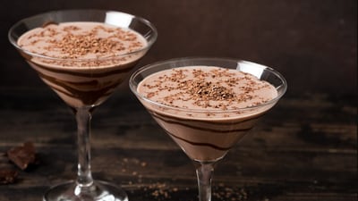 Chocolate milk martini Chocolate milk martini