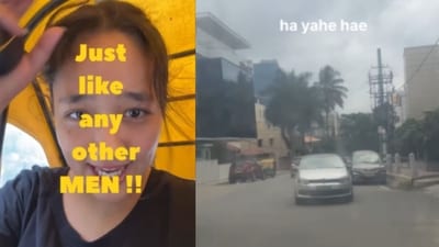 The video, posted by an Instagram user, captures them recounting their experience. (Instagram/@suha_hana88) The video, posted by an Instagram user, captures them recounting their experience. (Instagram/@suha_hana88)