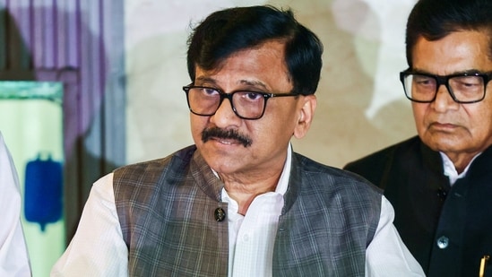 Sanjay Raut dubbed the arrest of Khadse's son-in-law Pranjal Khewalkar as suspicious and also slammed BJP for "targeting" the family. (ANI File)