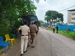 During the raid, the police caught three alleged agents in the flat and rescued a minor girl who was being pushed into flesh trade.