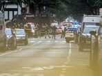 New York Police Department (NYPD) officers respond to the scene of a shooting at 345 Park Ave. in New York, US, on Monday, July 28, 2025. New York Police Department (NYPD) officers respond to the scene of a shooting at 345 Park Ave. in New York, US, on Monday, July 28, 2025.