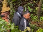 Members of the Special Investigation Team, constituted to probe the Dharmasthala mass burial case, investigate the site of the alleged burial, at Dharmasthala.