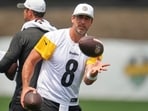 The Steelers acquire Aaron Rodgers, creating excitement for a Super Bowl run. Yet, Mike Florio questions their chances, placing them 12th among teams. (AP Photo/Gene J. Puskar) The Steelers acquire Aaron Rodgers, creating excitement for a Super Bowl run. Yet, Mike Florio questions their chances, placing them 12th among teams. (AP Photo/Gene J. Puskar)