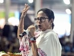 West Bengal chief minister Mamata Banerjee addresses during the distribution of various state government facilities to people and inauguration of state government projects in Birbhum on Tuesday. (ANI) West Bengal chief minister Mamata Banerjee addresses during the distribution of various state government facilities to people and inauguration of state government projects in Birbhum on Tuesday. (ANI)