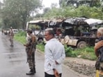 The accident took place at around 4:30am near the Jamuniya forest, within the Mohanpur Police Station limits.