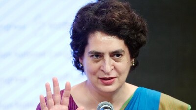 Wayanad MP and Congress general secretary Priyanka Gandhi in New Delhi. (ANI file)