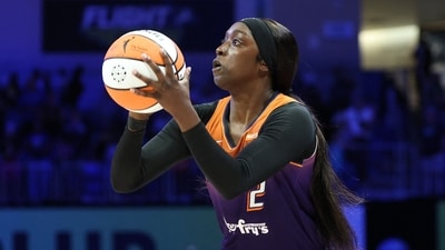 File photo of Phoenix Mercury guard Kahleah Copper (IMAGN IMAGES via Reuters Connect)