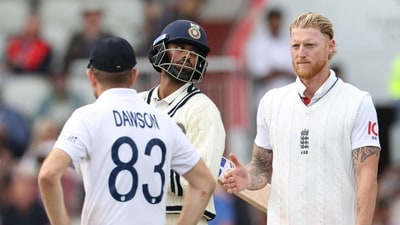 Ben Stokes and Co. have been put under the scanner for their antics in Manchester. (AFP) Ben Stokes and Co. have been put under the scanner for their antics in Manchester. (AFP)