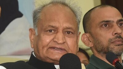 Congress leader Ashok Gehlot. (HT PHOTO) (HT_PRINT) Congress leader Ashok Gehlot. (HT PHOTO) (HT_PRINT)