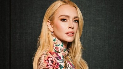 Lindsay Lohan spoke about leading a life away from limelight in Dubai.