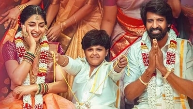 Maaman OTT release: Aishwarya Lekshmi and Soori in a still from the Prasanth Pandiyaraj film. Maaman OTT release: Aishwarya Lekshmi and Soori in a still from the Prasanth Pandiyaraj film.