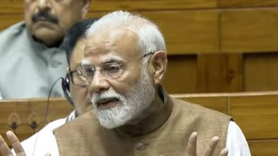 PM Modi addresses Lok Sabha PM Modi addresses Lok Sabha