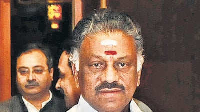 OPS is presently a part of the National Democratic Alliance (NDA), under whose banner he ran as an independent in the 2024 Lok Sabha elections and ultimately lost (File photo) OPS is presently a part of the National Democratic Alliance (NDA), under whose banner he ran as an independent in the 2024 Lok Sabha elections and ultimately lost (File photo)