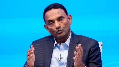 Mumbai: Tata Consultancy Services (TCS) CEO K Krithivasan earned ₹26.5 crore in FY25. (PTI) Mumbai: Tata Consultancy Services (TCS) CEO K Krithivasan earned ₹26.5 crore in FY25. (PTI)