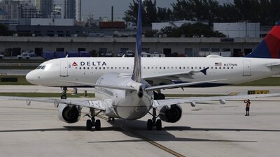 A spokesperson said, "Delta has zero tolerance for unlawful conduct and will fully cooperate with law enforcement." (AFP) A spokesperson said, "Delta has zero tolerance for unlawful conduct and will fully cooperate with law enforcement." (AFP)