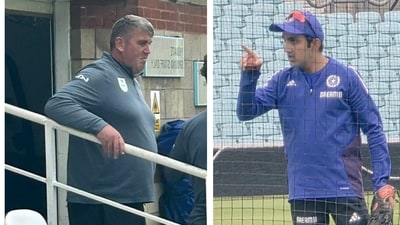 India head coach Gautam Gambhir had an argument with the Oval pitch curator India head coach Gautam Gambhir had an argument with the Oval pitch curator