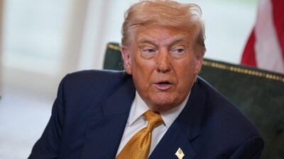 President Donald Trump in Turnberry, Scotland, July 27. President Donald Trump in Turnberry, Scotland, July 27.