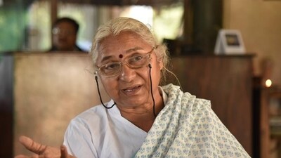 The order was given by the court on Tuesday in a case lodged against the environmental activist by Delhi Lieutenant Governor Vinai Kumar Saxena in 2001. (HT Photo)