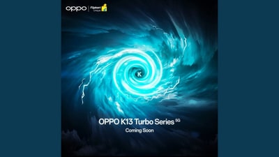 Oppo K13 Turbo series 5G will be available on Flipkart after its official launch in India. (Oppo)